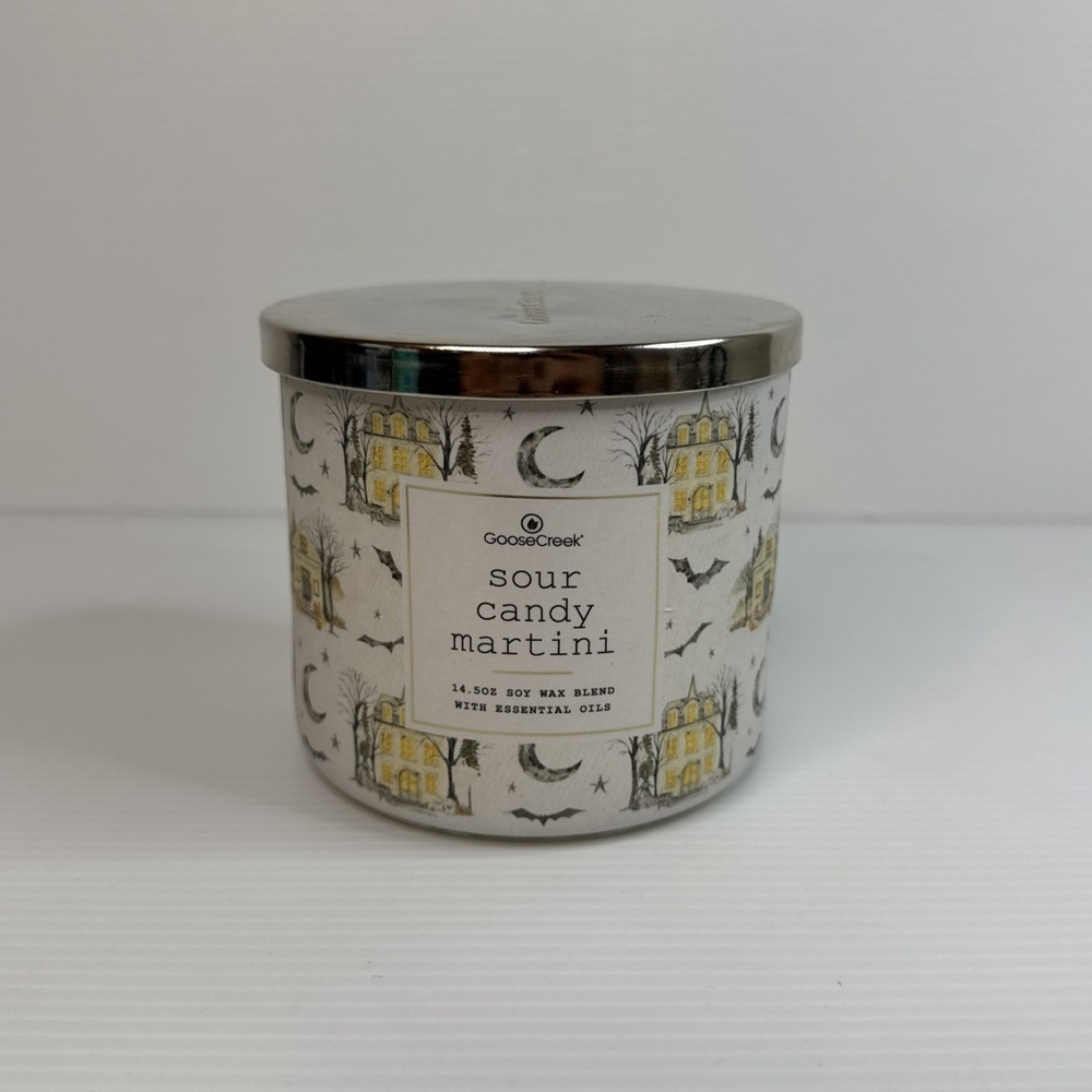 Goose Creek HALLOWEEN‎ Sour Candy Martini ~ 3-Wick Candle BRAND NEW!